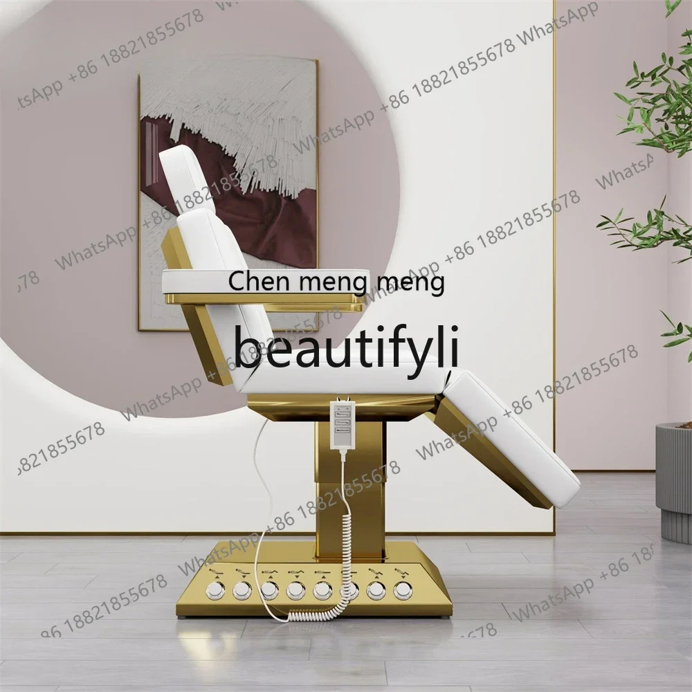ss8350 New Premium Electric Facial Chair 4 Motor Beauty Massage Bed Beauty Salon Spa Beauty Bed s8350