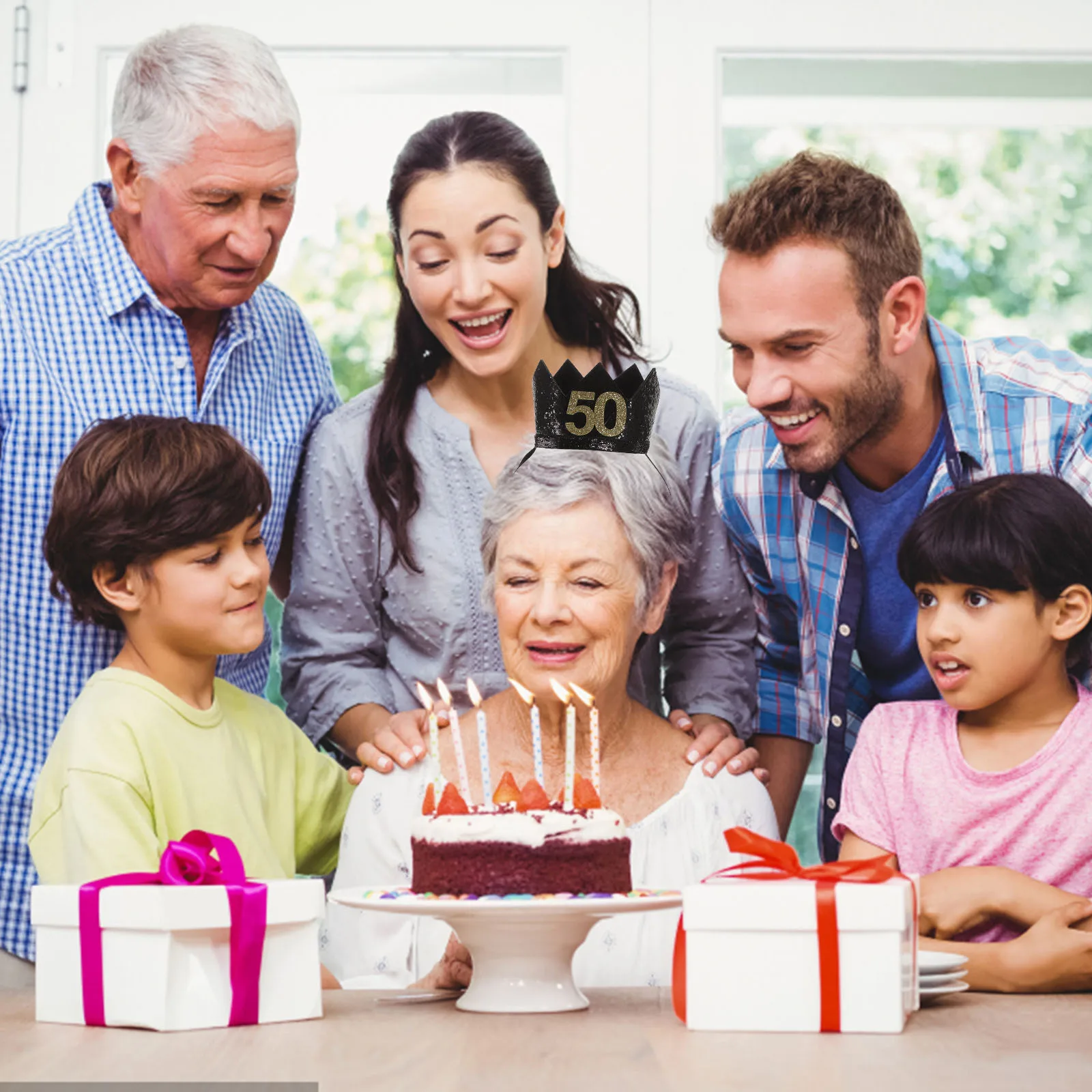 

1pc For Kids Adults Decorative Crown Party Supply Birthday Party Accessories Photography Hat Photography Hat