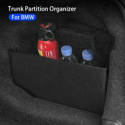 Car Organizer Trunk Side Partition Storage For BMW G20 G30 F10 F30 G32 G11 X1 F48 X2 F39 X3 F25 G01 X5 G05 Interior Accessories