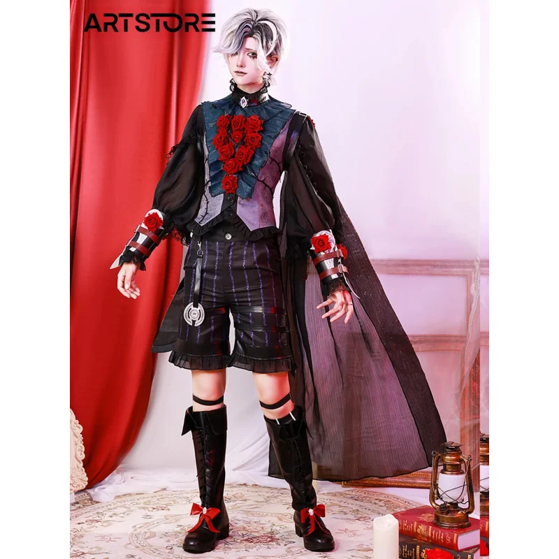 Game Identity V Luminary Emile Cosplay Costume Role Play Comic Con Dress Hallowmas Party Wigs Anime Prop