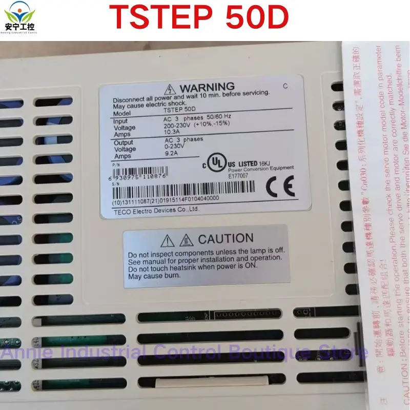 Prueba de segunda mano OK Servo Drive TSTEP 50D