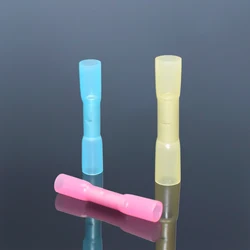 Waterproof Heat Shrinkable Insulated Butt Splice Connectors Use For AWG24-10 Pure Copper Barrel Crimp Terminal BHT0.5/1.25/2/5.5