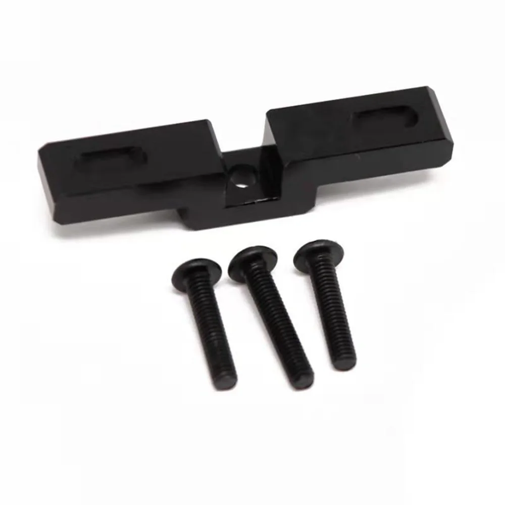 Metal Trailer Tow Hook Mount para YiKong RC Crawler, Peças de atualização do carro Acessórios, 1:10 YK4102 1/8 YK4082