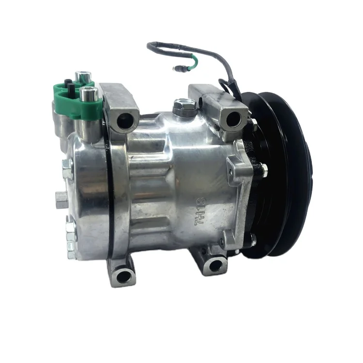 Compressor Excavator Air Conditioning Pump SD7H15 SK200-8 SK350-8 SK200SR SK235SR SK135SR SK250LC  YX91V00001F1 YX91V00001F