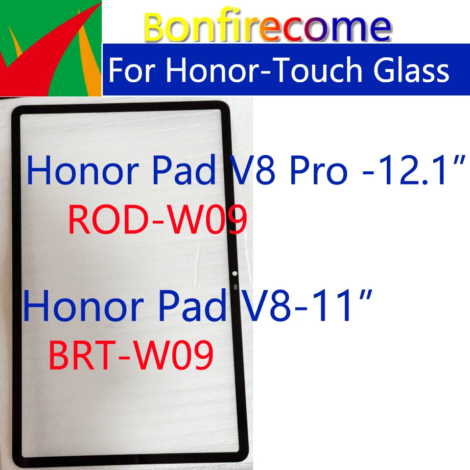 Replacement For Honor Pad V8 Pro ROD-W09 Touch Screen Panel Sensor Front Outer LCD Glass For Honor Pad V8 BRT-W09