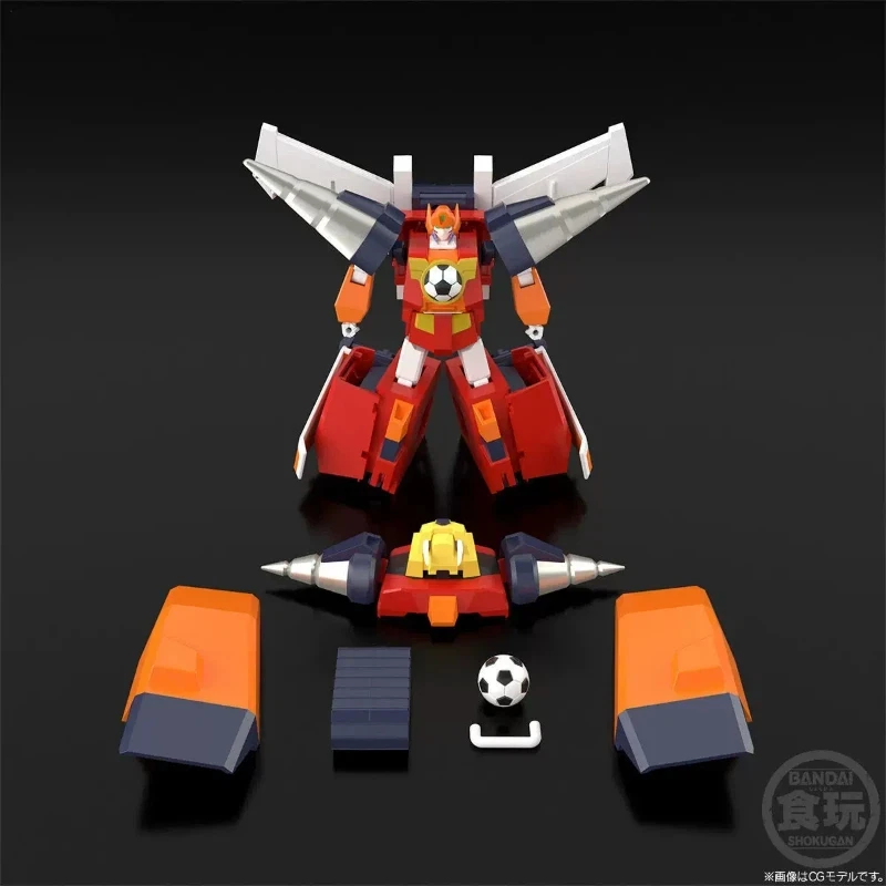 

Bandai Shokugan Smp Brave Police Soccer Police Drill Boy Transformable Mecha Action Figure Collectible Hobby Model In Stock