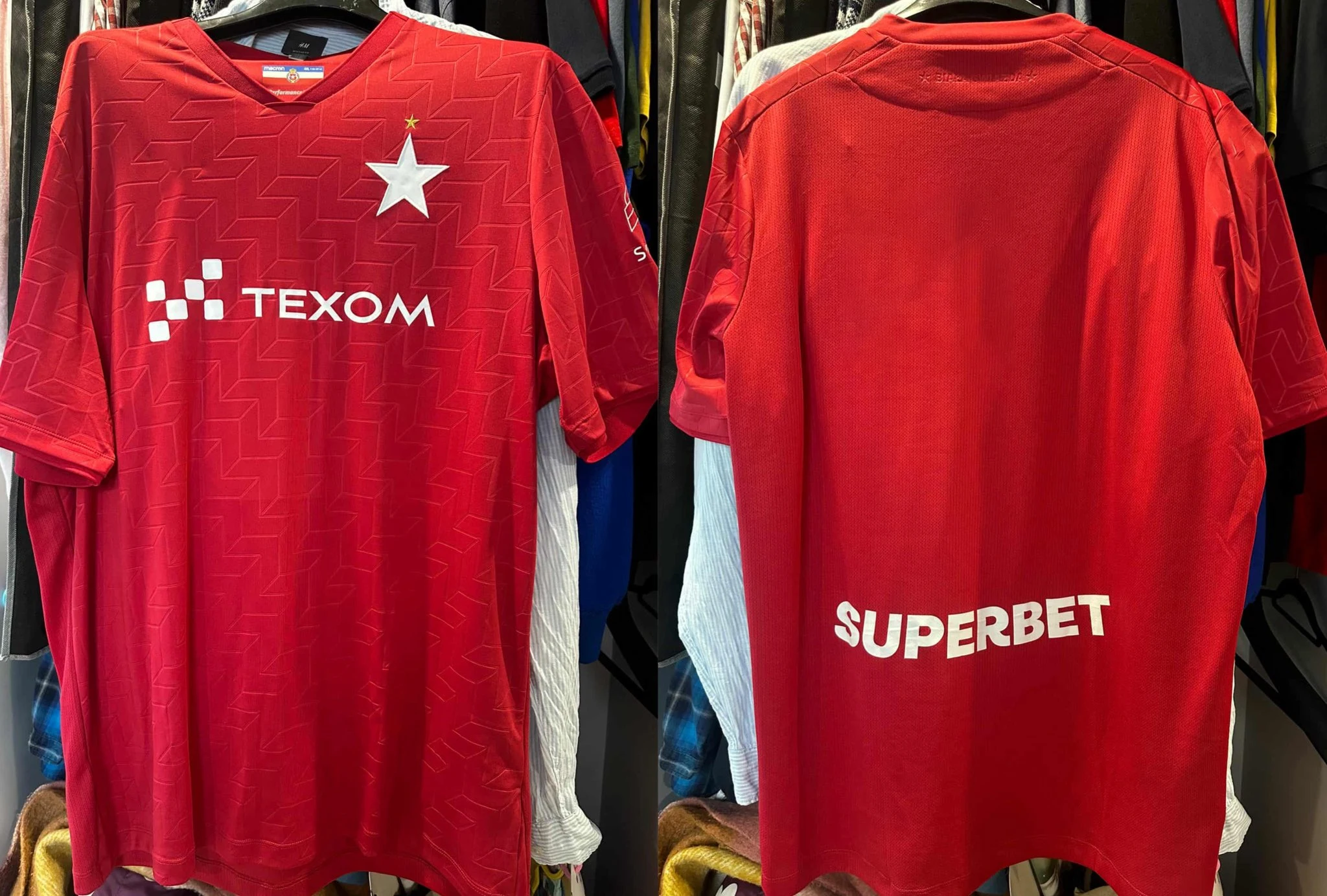 เสื้อฟุตบอลทีมเหย้าลีกาโปแลนด์ วิส คราคูฟ พิมพ์ลาย 3 มิติ สำหรับฤดูใบไม้ร่วง แห้งเร็ว เสื้อยืดผู้ชาย เสื้อผ้าเด็ก เสื้อยืดผู้หญิง