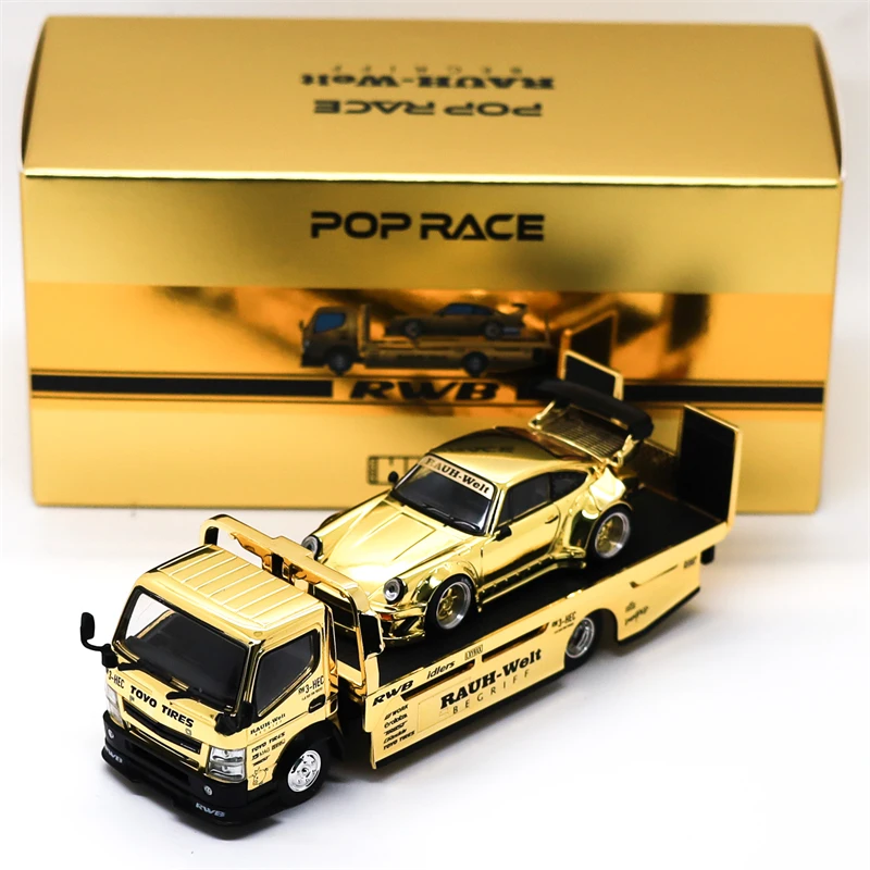Xcartoys x Pop Race 1:64 PANDEM ELISE & TRUCK / RWB930 & TRUCK