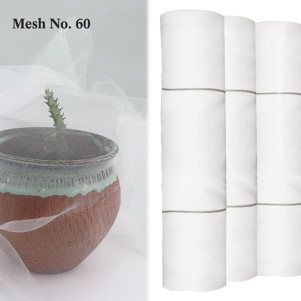 60 Mesh Garden Insect Net Cover for Plant Vegetable Protection Fruit Netting Agriculture Greenhouse Pest Control Anti-bird Mesh