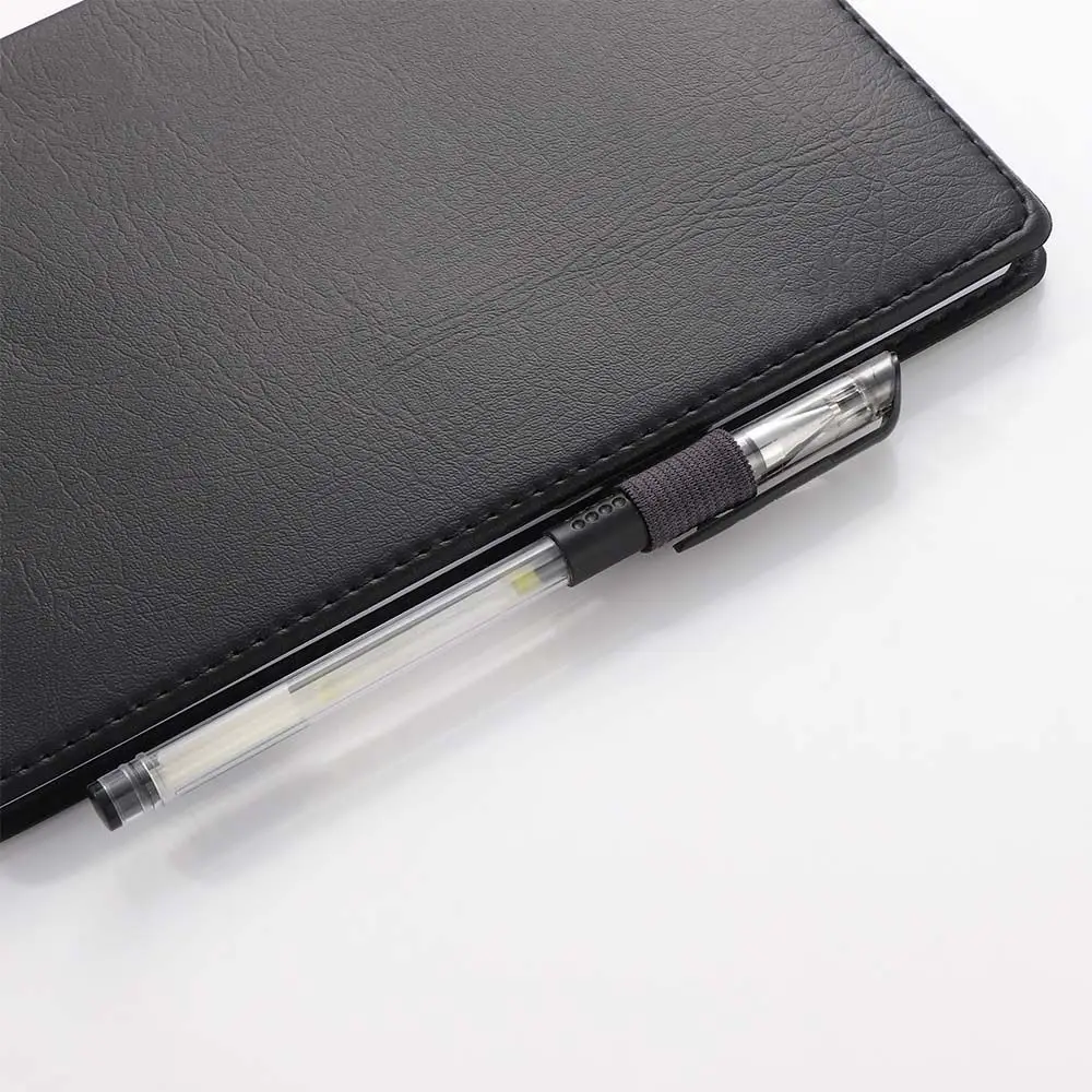 Desk PU Leather Office Accessories Journals Clipboards Pen Clips Clip Pencil Holder Pen Organizer