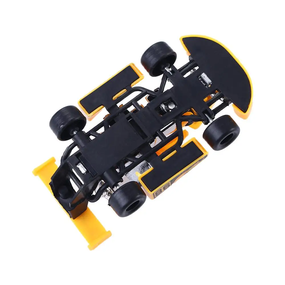 2Pcs Gift for Boy Vehicle Set Car Model Mini Gifts 4 Wheels Pull Back Kart  Racing Car  Inertia Car  Formula Car