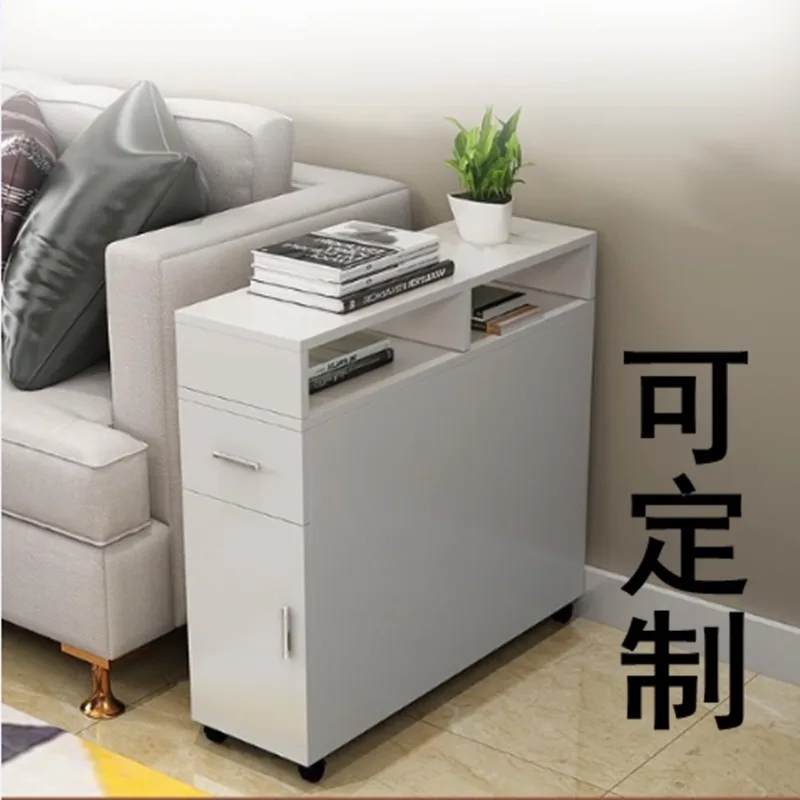 

Приставной шкафчик для дивана, боковой шкафчик, тумба, с выдвижными ящиками, шкаф для гостиной, с несколькими пустотами по бокам, шкаф можно изготовить на заказ.