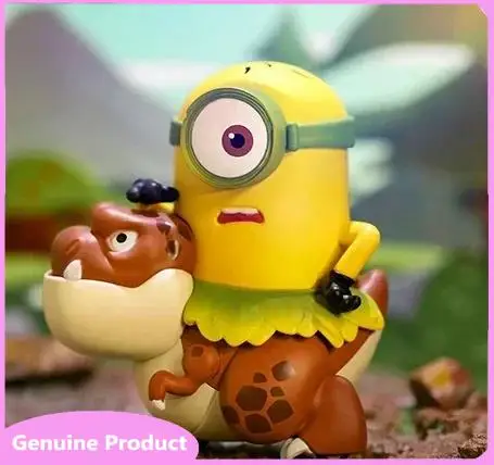 

100% Original Minions Mount Series Blind Box Toys Kawaii Surprise Guess Bag Cute Doll Anime Figure Home Model for Girls Gift