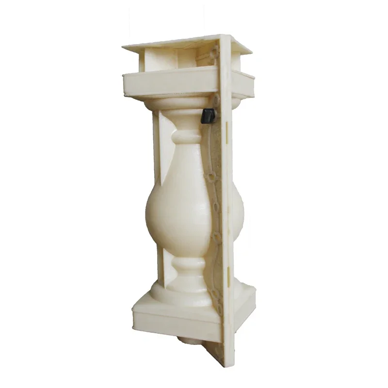 Balcony Prefabricated Big Belly Guardrail Mold European Roman Column Balustrade Vase Column Model Cement Garden Fence