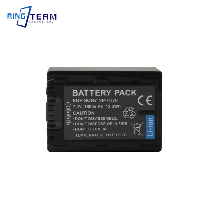 

NP-FH70 NP-FH70 Camera Battery for Sony SR11E SR12E XR500E XR520E HDR-XR100E