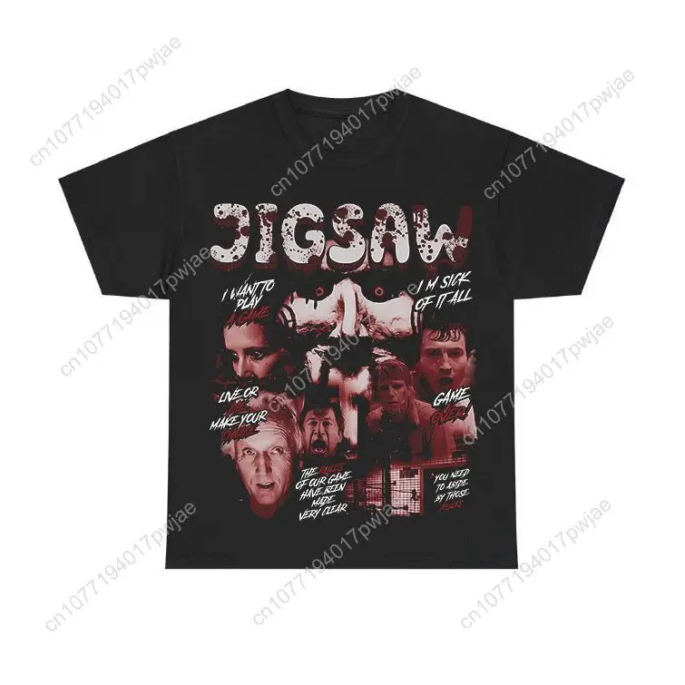 

Saw Horror Movie Shirt, Vintage Saw Shirt, Jigsaw Homage Shirt, Horror Halloween Shirt