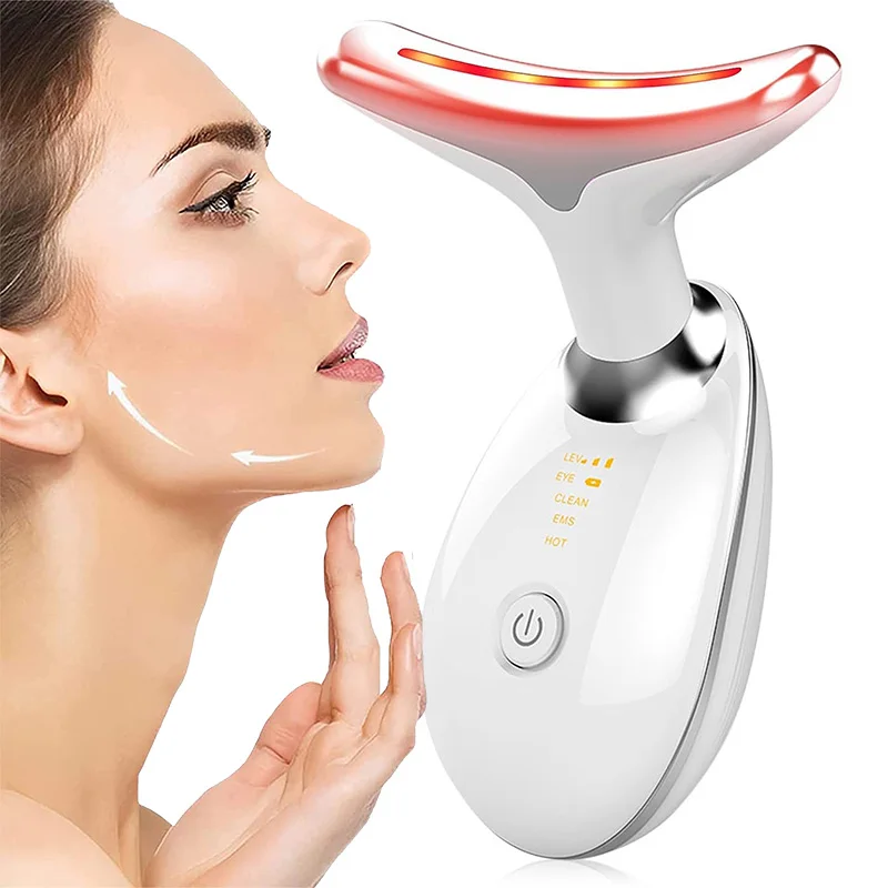 Neck Facial Lifting Device Skin Tightening Anti Wrinkle  Microcurrent Face Massager Double Chin Remover Skin Care Beauty Tool