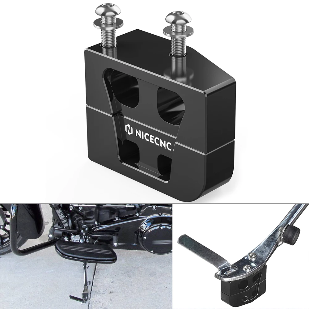 

1" 2" Kickstand Lift Blocks for Harley Harley Street Glide FLHX 2006-2024 Electra Glide FLHT 2010-2024