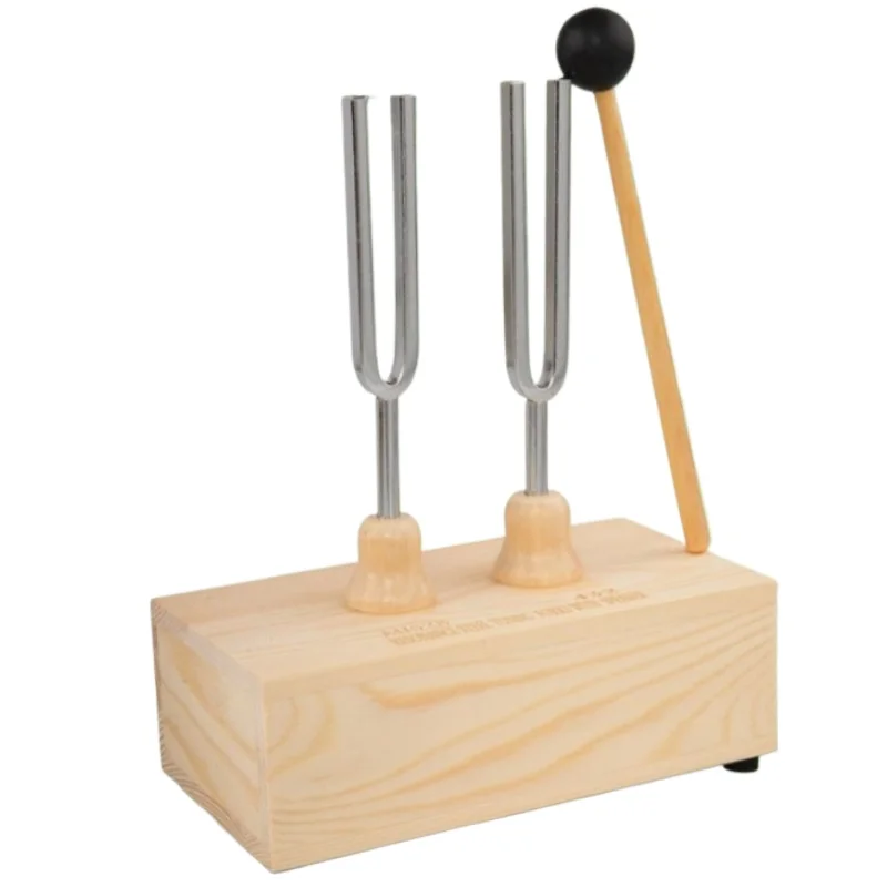 432/528Hz Tuning Fork Sets Steel Alloy Tuning Forks Set with Resonance Box Professional Sound Healing Percussion Instruments