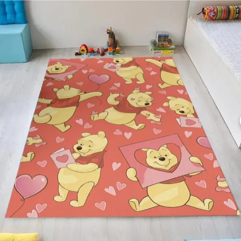 سجادة ويني ذا بوه للأطفال لحضانة الغابات وديكور المنزل وسجاد غرفة المعيشة وغرفة النوم غير قابل للانزلاق #1