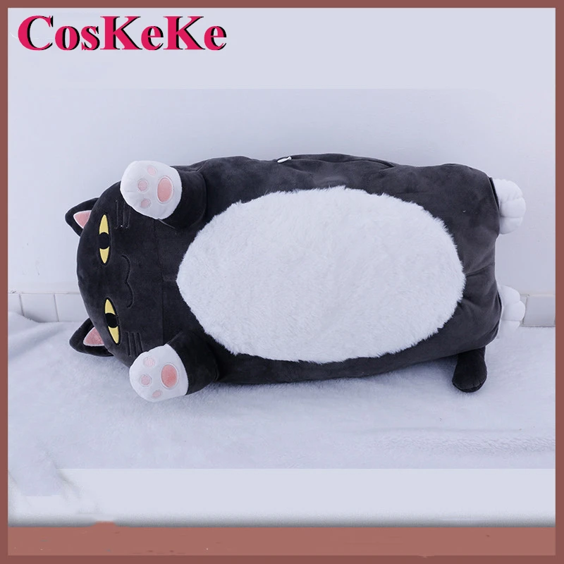 CosKeKe Anime Vtuber Nijisanji Kanae Throw Pillow Cosplay Lovely Loto Backpack Doll Small Pendant Birthday Gift Accessories New