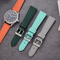 Quality Calfskin Leather Watch Bands Saffiano Leather Watch Straps 18/19/20/21/22/23/24mm Strap Wristwatches Watch Accessories