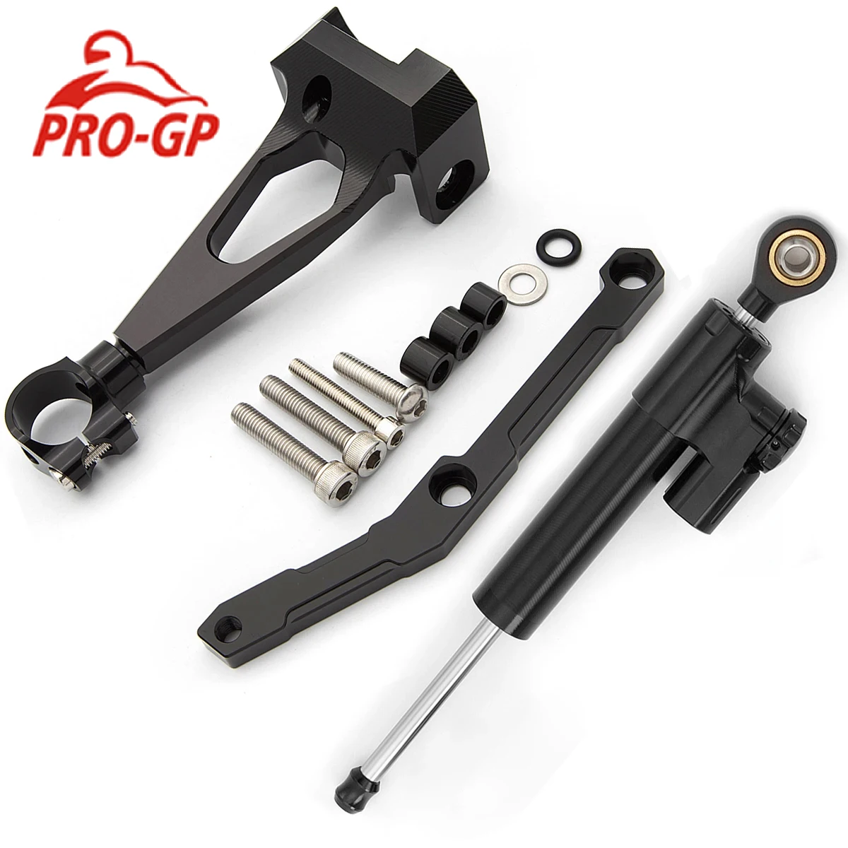 Para yamaha mt09 fz09 2013-2020 cnc alumínio amortecedor de direção motocicletas estabilizar amortecedores suporte