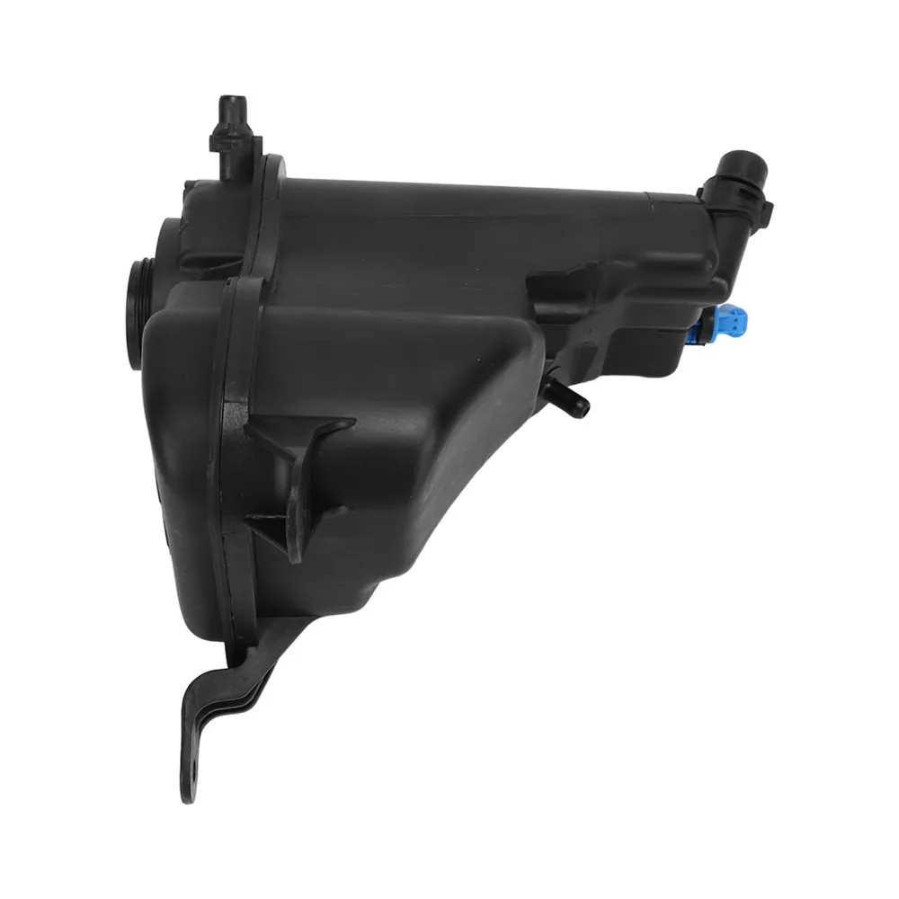 Radiator Coolant Overflow Reservoir Bottle 17137567462 Black Replacement