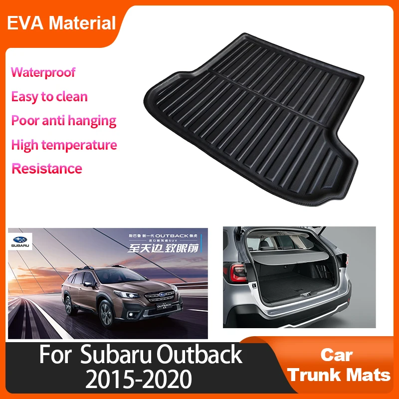 Trunk Mat For Subaru Outback 2015 2016 2017 2018 2019 2020 Accessorie Waterproof Protective Storage Pad Carpet Protecion Cushion