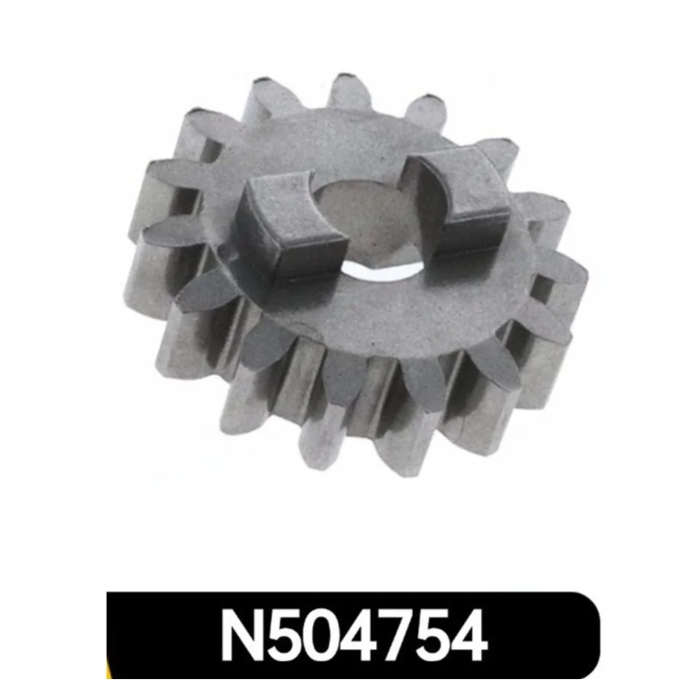 Steel Pinion Gear N504754 Replacement Part For DWE7492 DWE7491RS Table Saw Power Tool Accessory Silver Color Easy Install