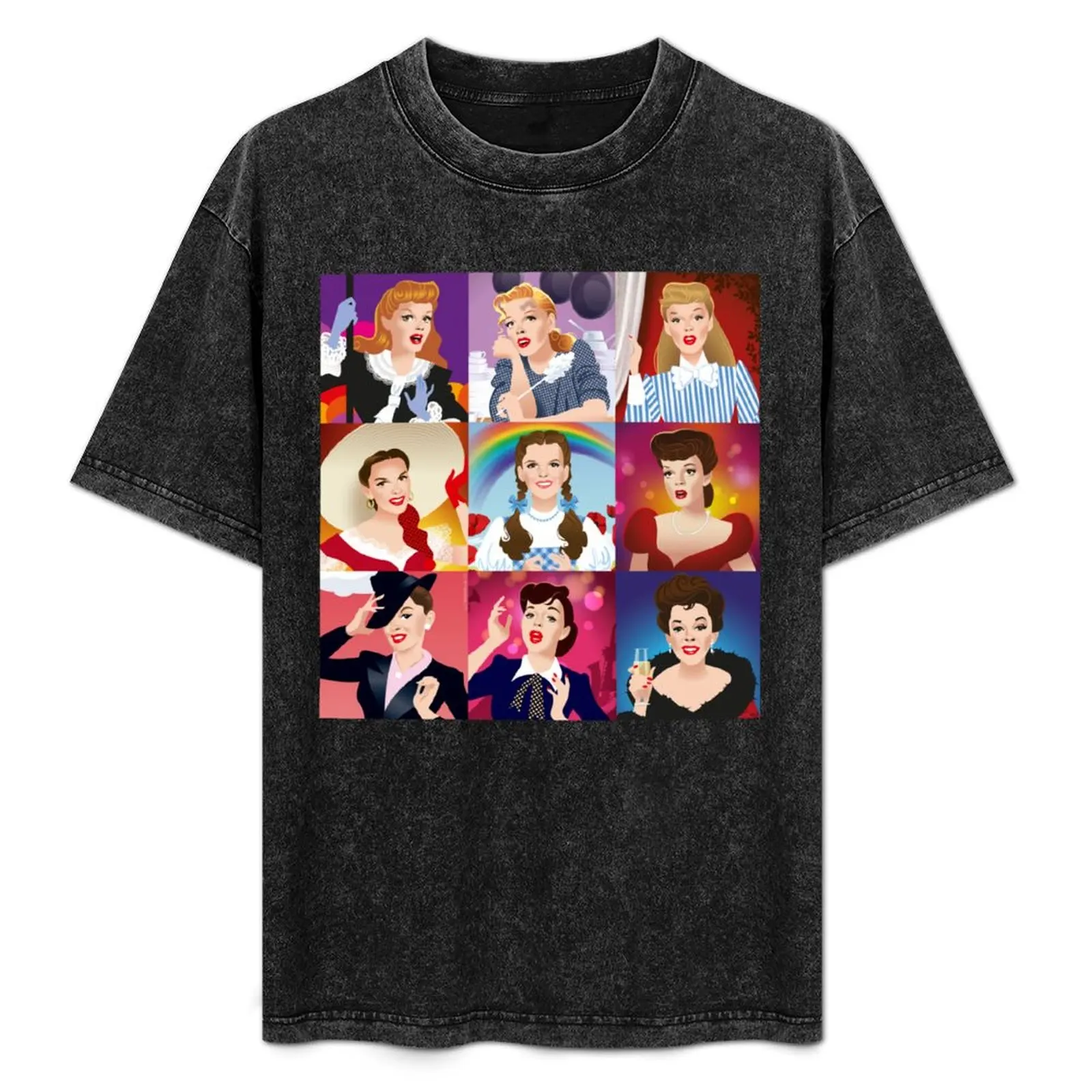 

Faces of Judy T-Shirt Outdoor Sports Lightweight Tee