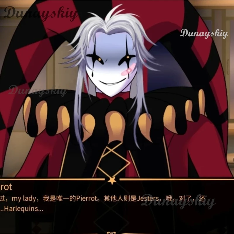 BThe Freak Circus Pierrot 10 см плюшевые мягкие игрушки ручной работы Kawaii аниме персонаж Хэллоуин Рождество