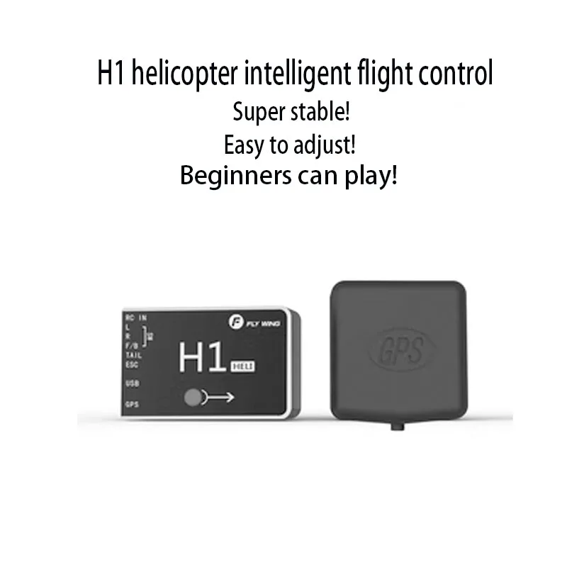 H1 Helicopter 3d Controller, Gyroscope, Gps Self Stabilization, Suitable For Stable And Enjoyable Experience In Real Aircraft/dr