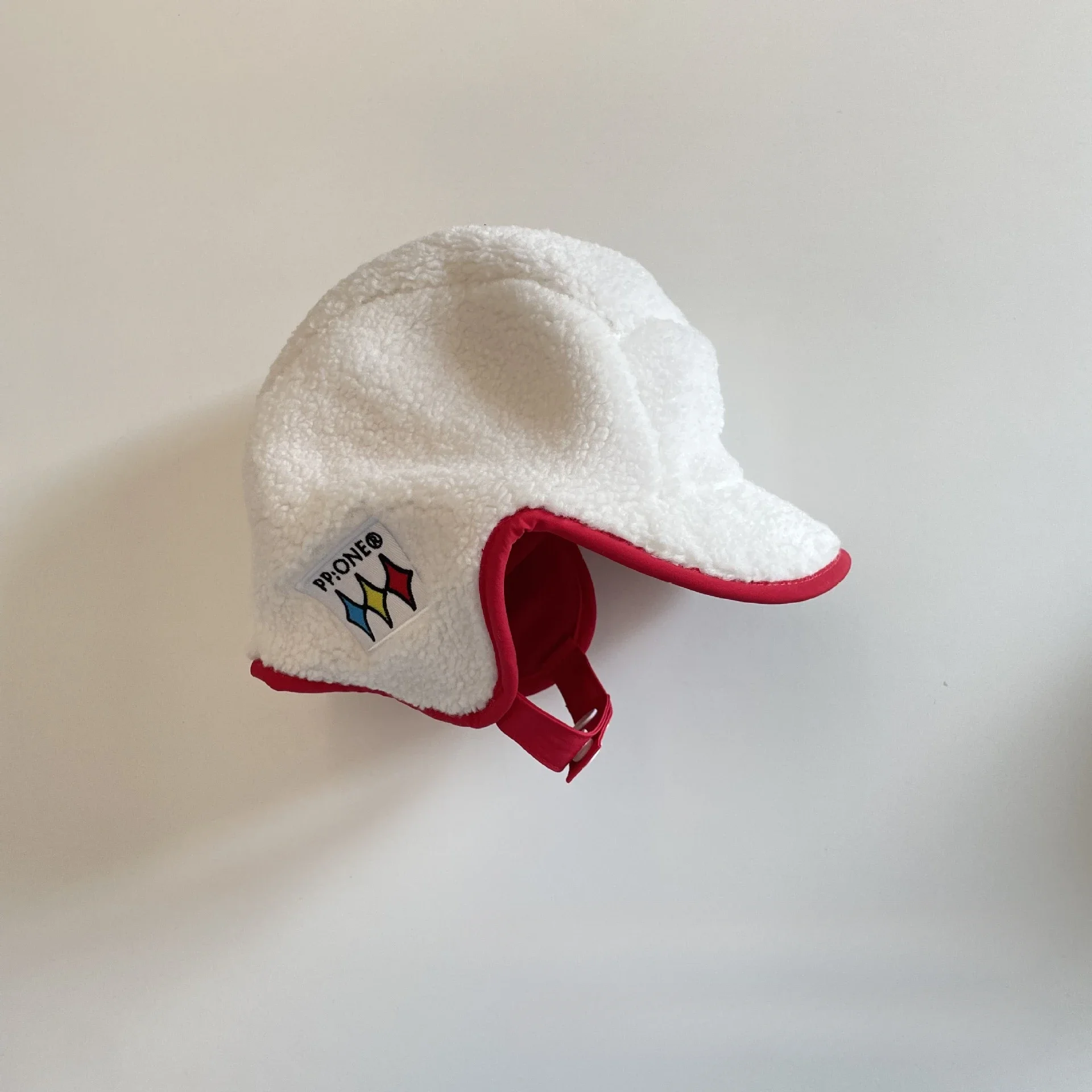 부모-자녀 겨울 모자 플러시 키즈 레이펑 모자 어린이 소녀 소년 양털 대비 색상 겨울 어린이 귀 보호 모자