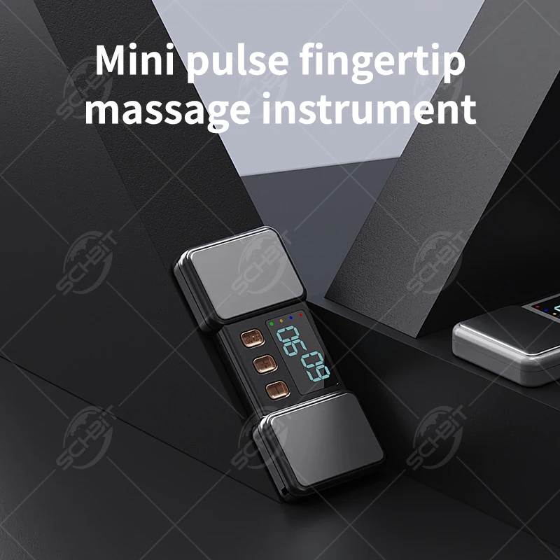 

Portable Hand Pulse Finger Massager EMS Therapy for Relief of Numbness in Finger Joints Hand Massage Device