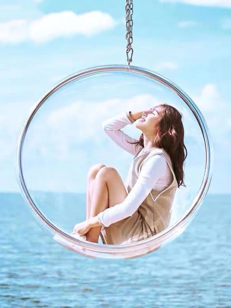 

Swing Hanging Basket Hanging Chair Balcony Rattan Chair Indoor Adult Household Cradle Dropping Chair Internet celebrity Hanging