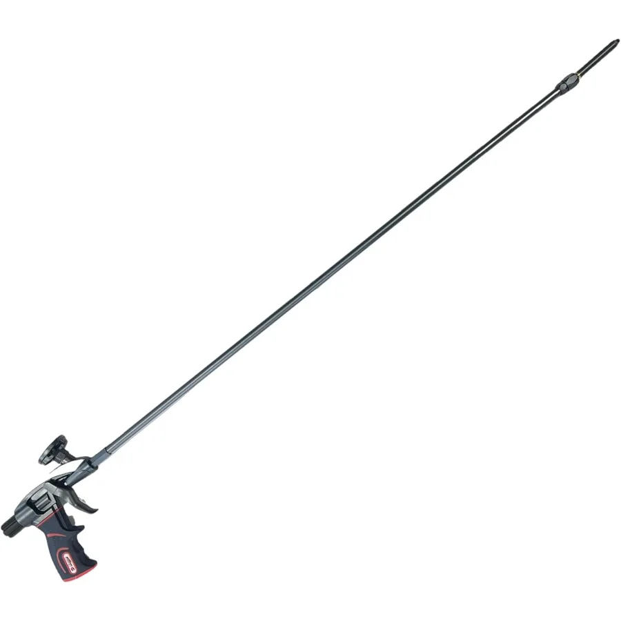 

Пистолет для пены Kraken Bond PRO с длинным соплом с антипригарным тефлоновым покрытием длиной 40–3,3 фута и поворотным на 360° наконечником для высокопроизводительной очистки.