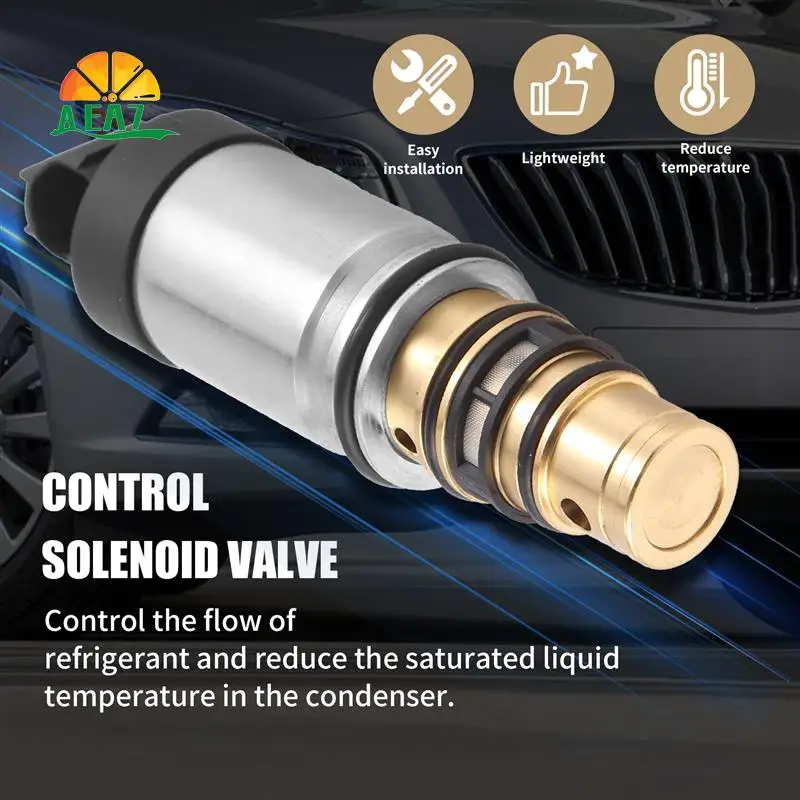 

AEA7-Car AC Compressor Control Solenoid Valve For Hyundai Accent 1.6 PXE16 PXE14 PXC16 97674-3T100
