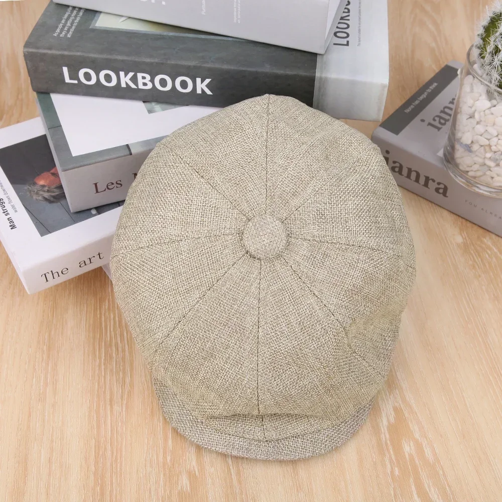 Vintage Retro Caps Männer Britische Maler Hüte Mode Herbst Winter Berets Fischgräten Flache Kappe Hip Hop Berets für Frauen Männer Neue – Detail 12
