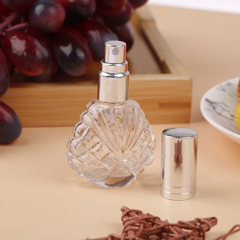 1×15ML Mini Empty Glass Bottle Spray Perfume Cologne Refillable Travel Organizer