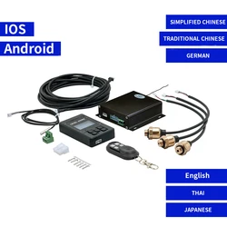 NEW VERSION!!Car Air Suspension Control System With Pressure Sensor Support Bluetooth Remote And Wire Control App Control