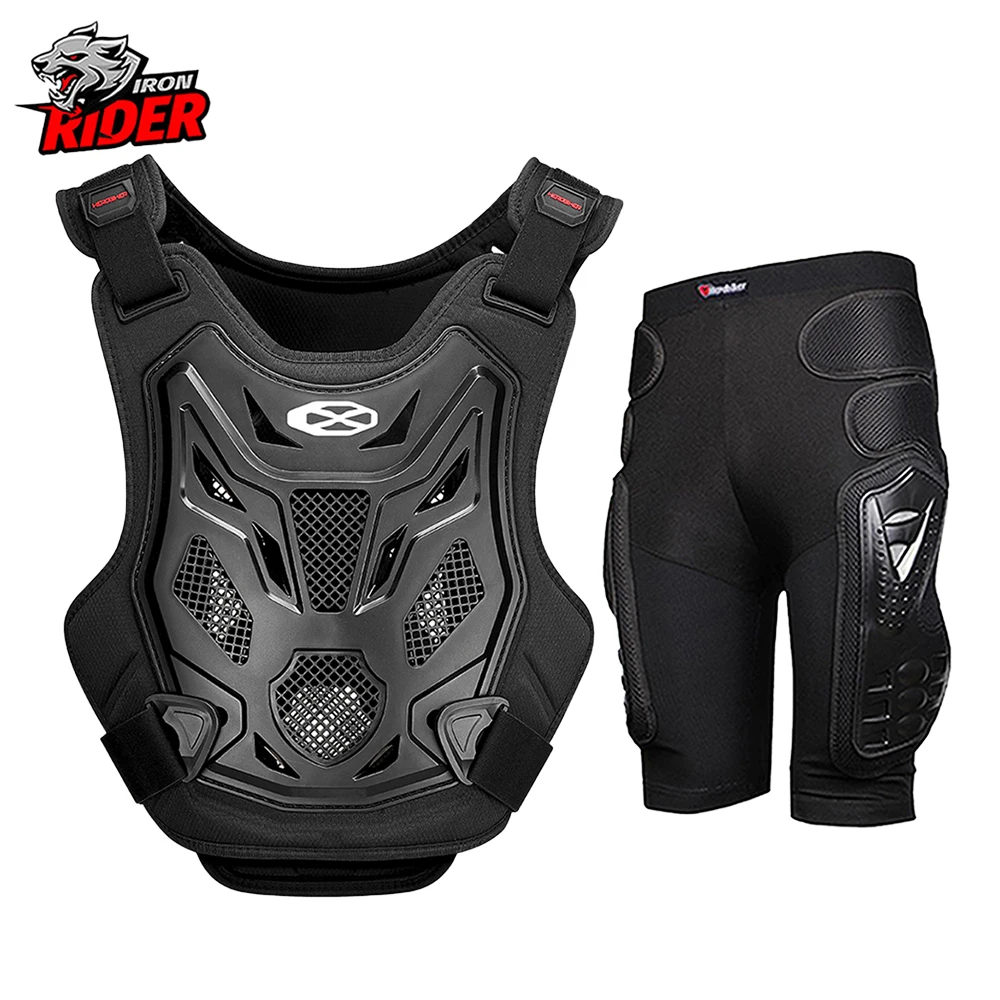Men's Motorcycle Armor For Collision And Impact Protection Motorcycle Armor Pants For Chest And Back Protection
