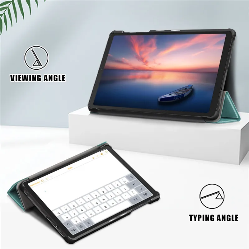 Custodia per Samsung Galaxy Tab A7 Lite 8.7 pollici T220 T225 Tri-Fold Supporto magnetico in pelle Tablet Funda per Galaxy Tab A7 Lite Custodia