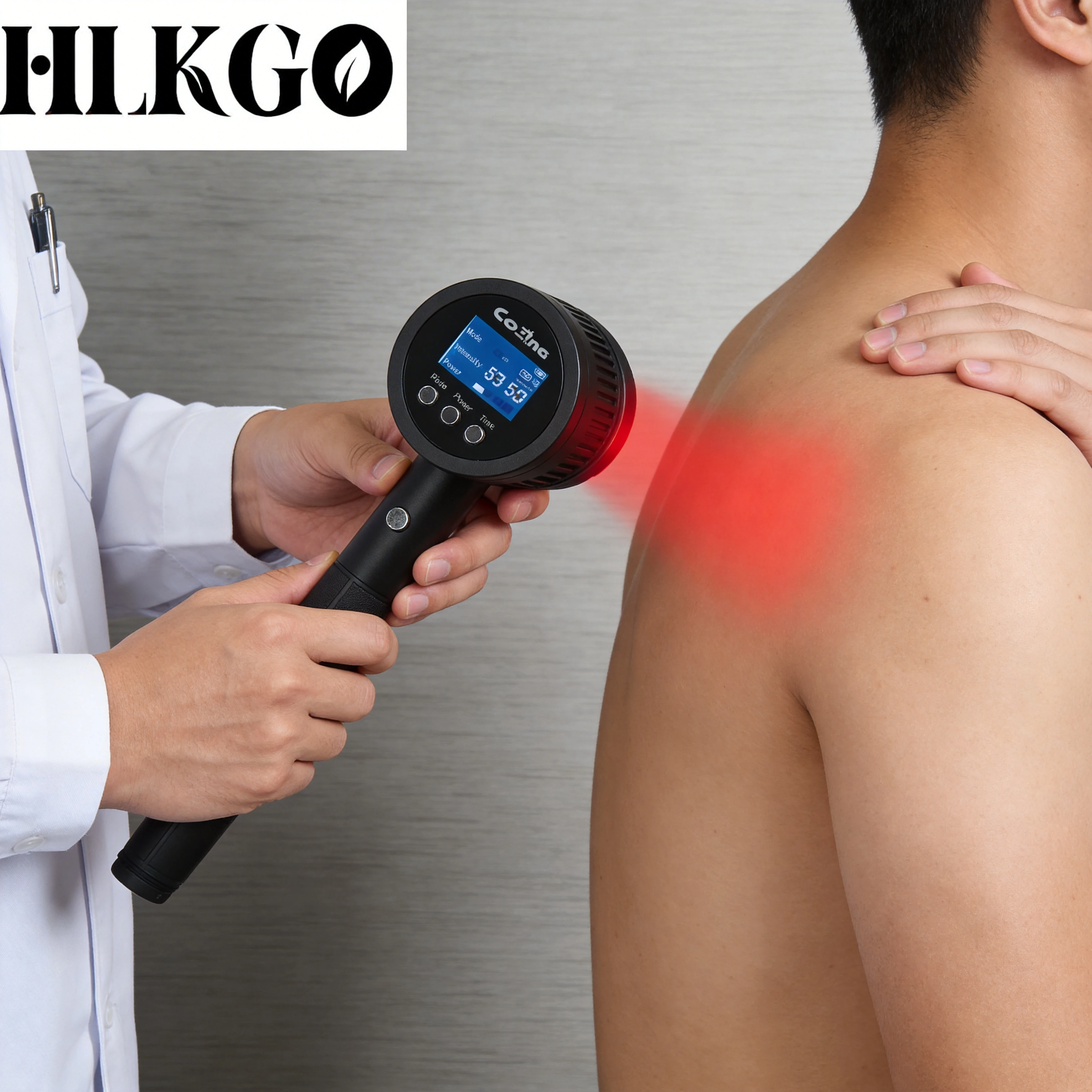 

Портативный аппарат для физиотерапии холодным лазером 5 Вт - Лечит кожные язвы, растяжения, спортивные травмы у людей и животных