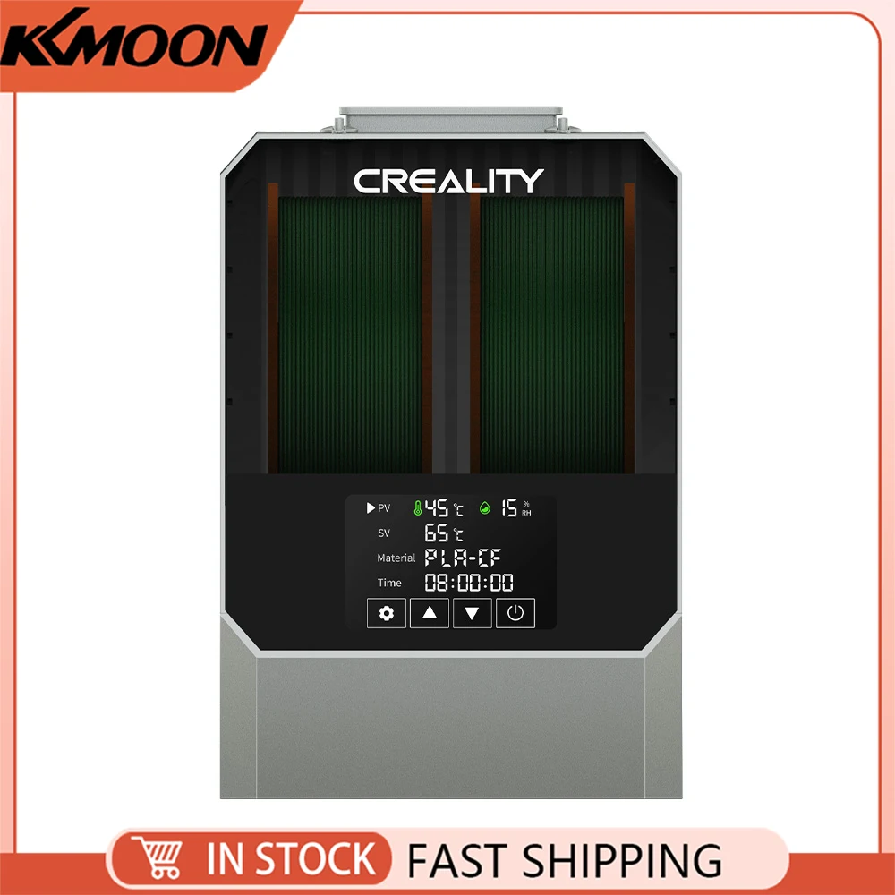 Creality Space Pi – sèche-filament Plus pour imprimante 3D, boîte de rangement pour déshydrateur de filament amélioré avec technologie de chauffage PTC avancée