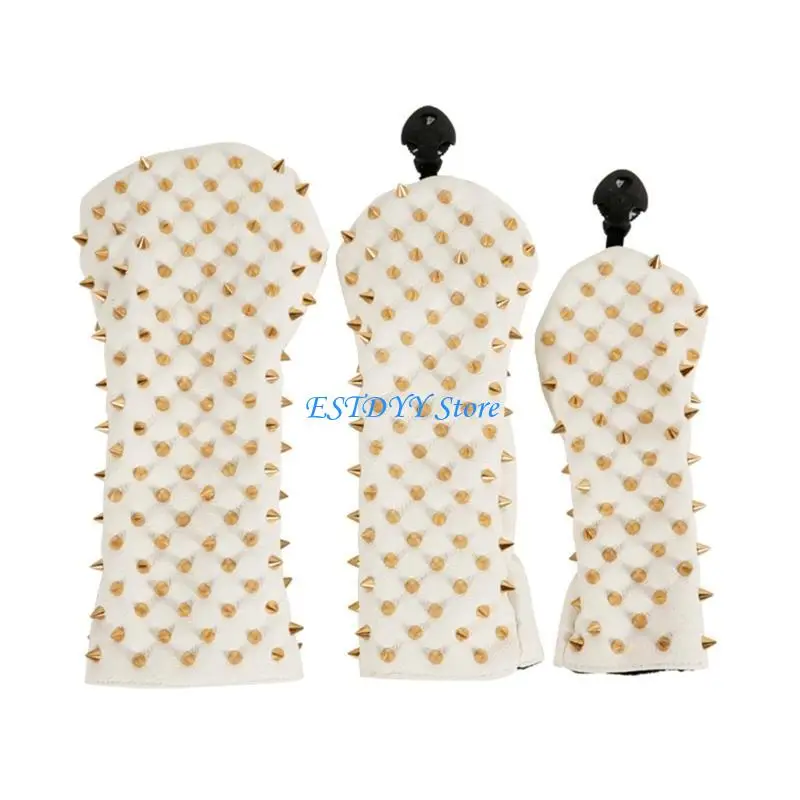 

G6DE Golfs Mallet Putter Headcover Golfs Club Head Cover Golfs for Men Women, Golfs Driver Golfs Club Cover Iron Headcover