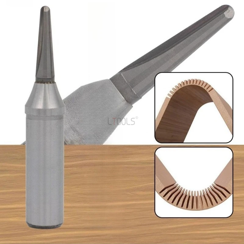 

Деревообработка V-образный нож с круглым дном, деревянная доска, гибочный конический нож с круглым дном, фреза с круглыми канавками