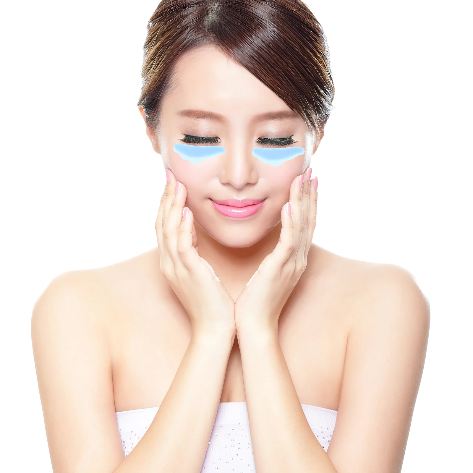 

Eyelash Lifting Pads Silicone Gaskets Small Hair Curler Blue Perm Tool for Kit Perming eyelash curlers