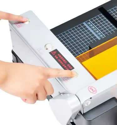 

G480 Desktop Electric CNC A4 Paper Cutting Machine CNC Guillotine Trimmer Automatic Cutter Paper Cutter Of Document And Book Cut
