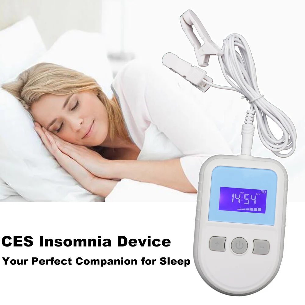 

New Anti Sleep Electrotherapy CES Stim Device for Anxiety Insomnia and Depression Cure Migraine Neurosism